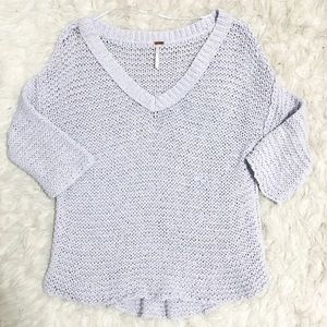 FREE PEOPLE • Chunky Knit Sweater